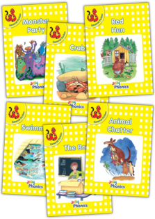 Jolly Phonics Readers - General Fiction - Yellow Level (Pack Of 6)